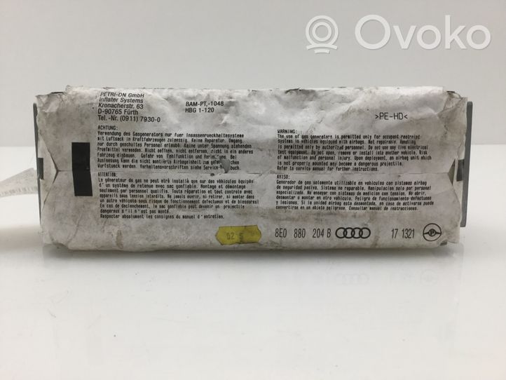 Audi A4 S4 B6 8E 8H Pasažiera drošības spilvens 8E0880204B