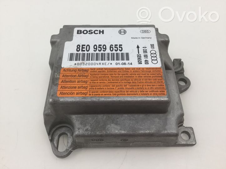 Audi A4 S4 B6 8E 8H Module de contrôle airbag 