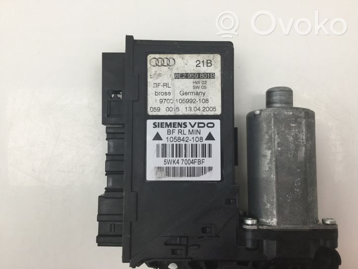 Audi A4 S4 B7 8E 8H Motorino alzacristalli della portiera anteriore 8E2959801B