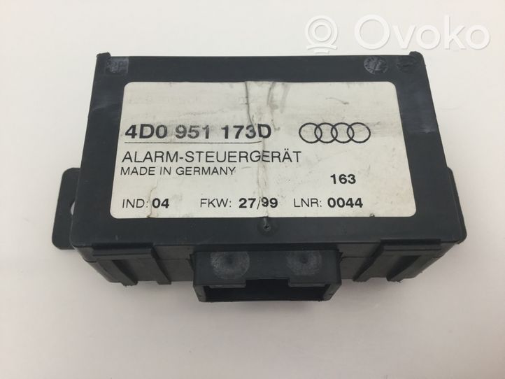 Audi A8 S8 D2 4D Centralina/modulo allarme 