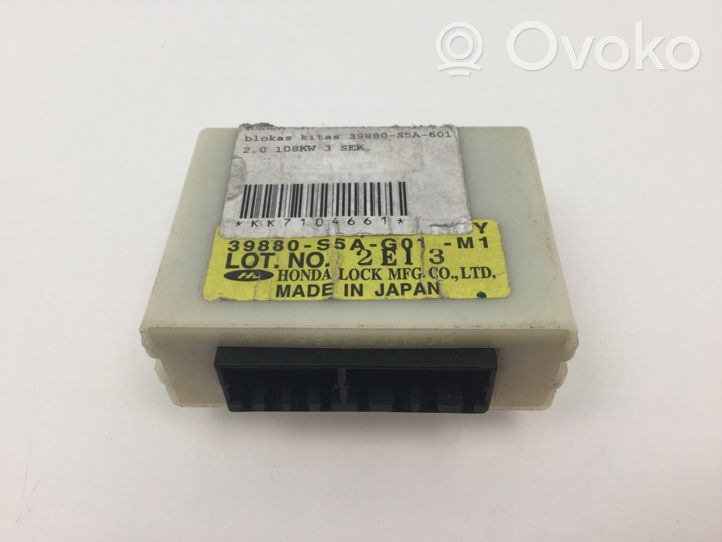 Honda CR-V Alarm control unit/module 39880S5AG01M1