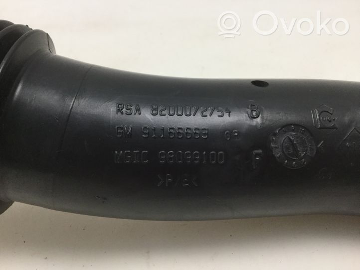 Nissan Primastar Część rury dolotu powietrza 91166663