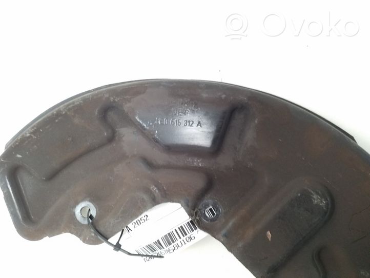 Audi A4 S4 B7 8E 8H Front brake disc dust cover plate 