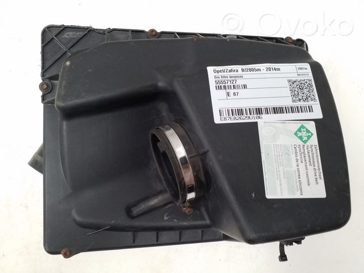 Opel Zafira B Scatola del filtro dell’aria 55557127