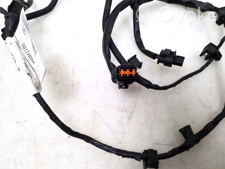 Nissan Qashqai Cableado del sensor de aparcamiento (PDC) 24017JD00A