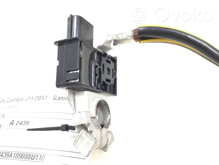 Nissan Qashqai Câble négatif masse batterie 24080HV80A