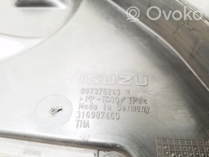 Opel Astra J Osłona paska / łańcucha rozrządu 897376243