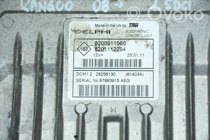 Renault Kangoo II Sterownik / Moduł ECU 8200911560