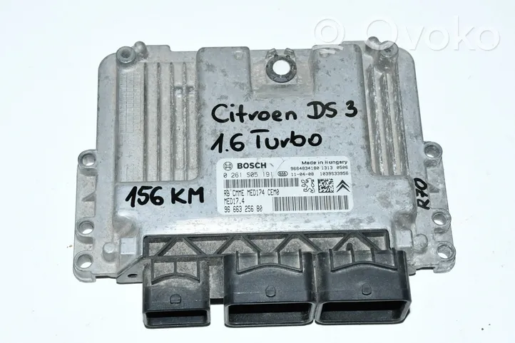 Citroen DS3 Engine control unit/module ECU 9666325680