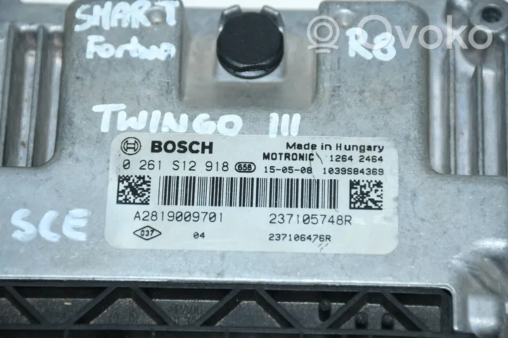 Renault Twingo III Motorsteuergerät/-modul 237105748R