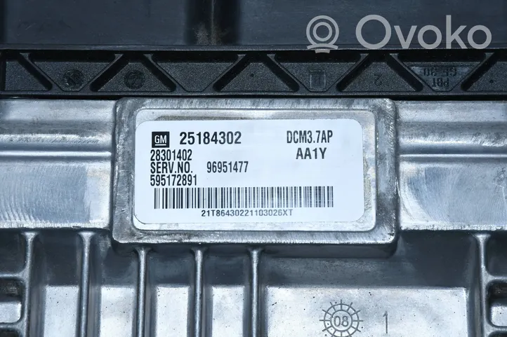 Chevrolet Orlando Sterownik / Moduł ECU 25184302