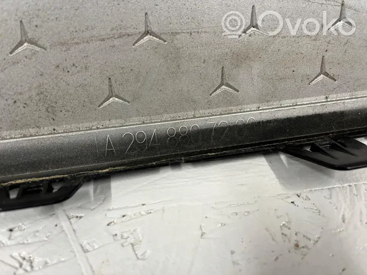 Mercedes-Benz EQE v295 Grille calandre supérieure de pare-chocs avant A2948807200