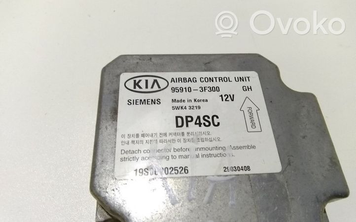 KIA Opirus Module de contrôle airbag 959103F300