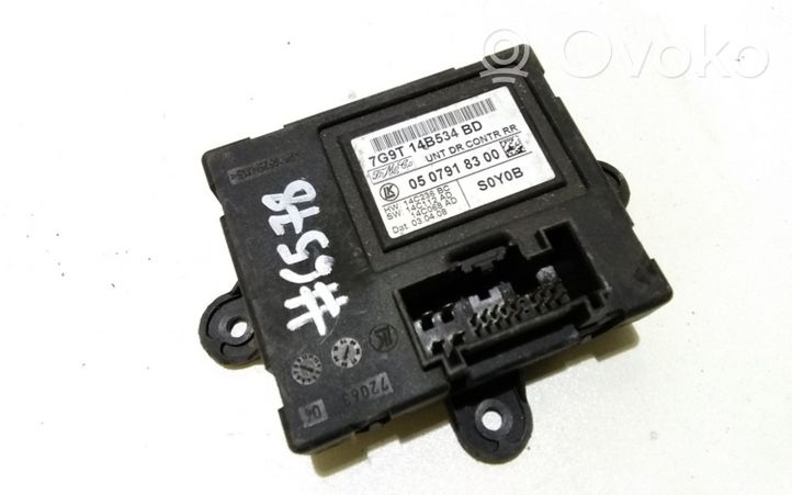 Ford Mondeo MK IV Door control unit/module 7G9T14B534BD