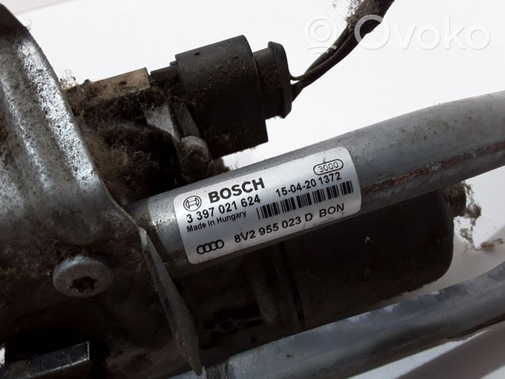 Audi A3 S3 8V Mechanizm wycieraczek szyby przedniej / czołowej 3397021624