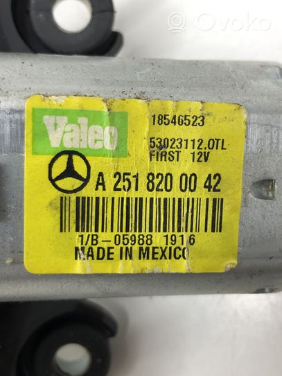 Mercedes-Benz GL X164 Motorino del tergicristallo del lunotto posteriore A2518200042