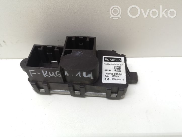 Ford Kuga II Heater blower fan relay AV6N19E624BA