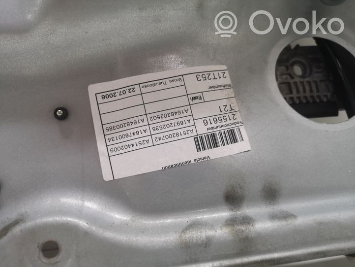 Mercedes-Benz ML W164 Fensterhebermechanismus ohne Motor Tür vorne 980785111