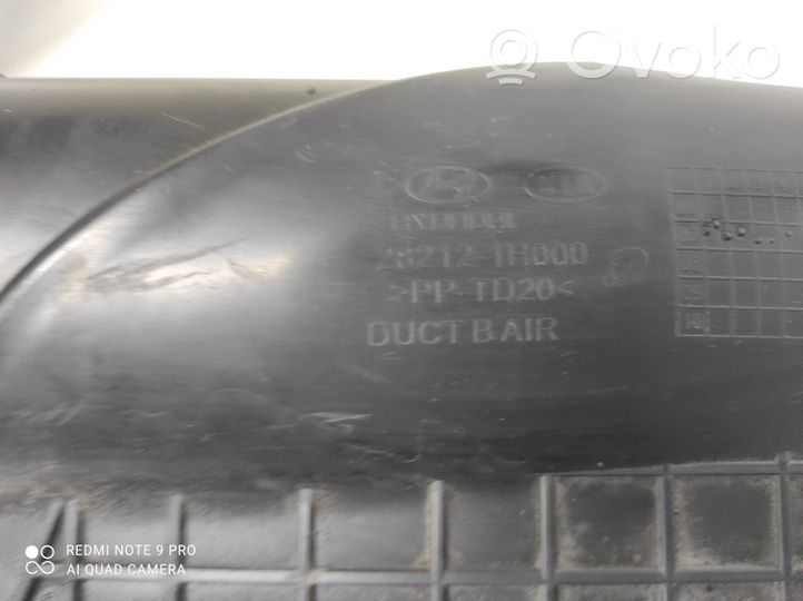 KIA Ceed Air intake duct part 282121H000