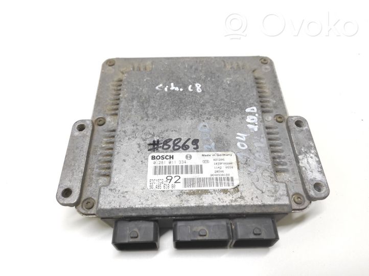 Citroen C8 Variklio valdymo blokas 0281011334