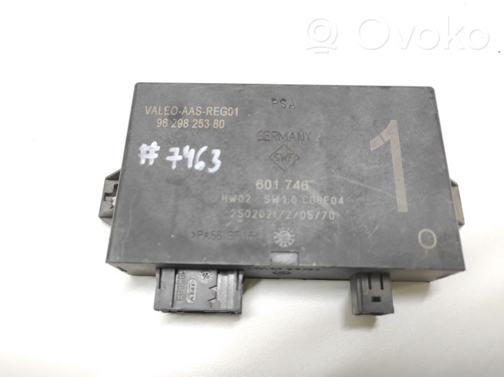 Citroen C5 Pysäköintitutkan (PCD) ohjainlaite/moduuli 9629825380