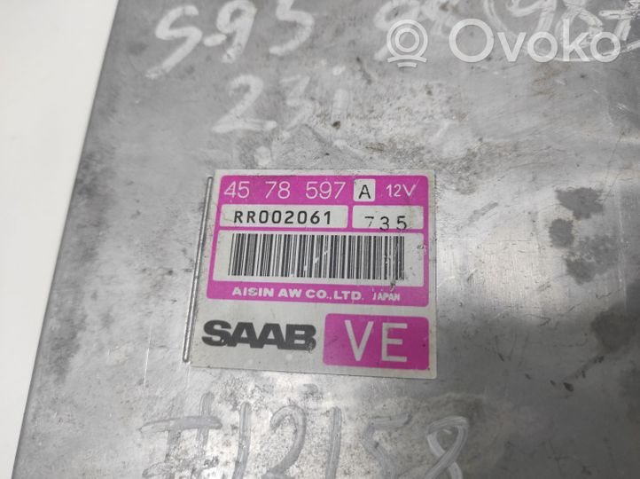 Saab 9-5 Sterownik / Moduł ECU 4578597A