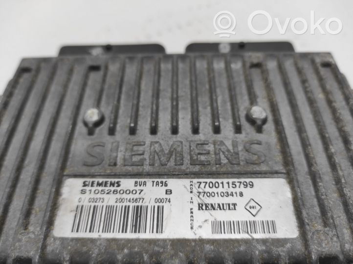 Renault Megane II Gearbox control unit/module 7700115799