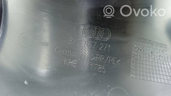 Audi A3 S3 8V Jalkatilan sivukoristelista 8V3867271