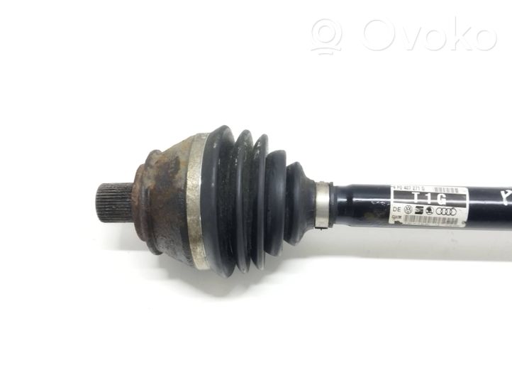 Audi A6 S6 C6 4F Eje de transmisión delantero 4F0407271G