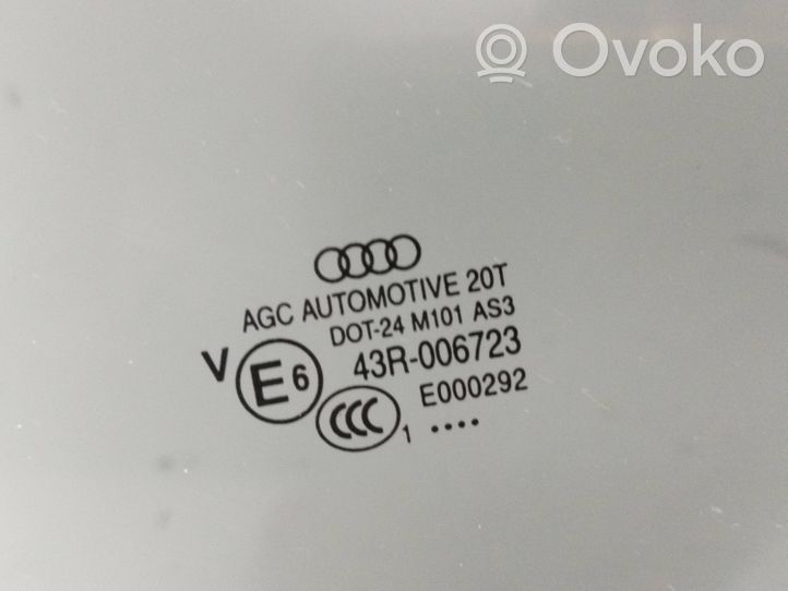 Audi Q5 SQ5 Vitre de fenêtre porte arrière 43R006723