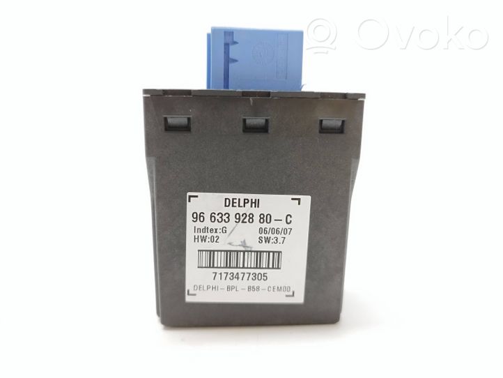 Citroen C4 I Picasso Boîtier module alarme 9663392880C