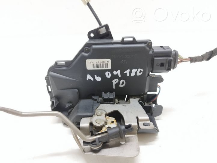 Audi A6 S6 C5 4B Serrure de porte avant 4B1837016G