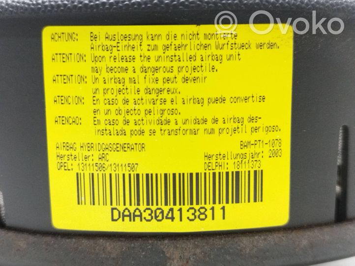 Opel Corsa C Poduszka powietrzna Airbag kierownicy 18111373