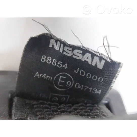 Nissan Qashqai+2 Ceinture de sécurité arrière centrale 88854JD000