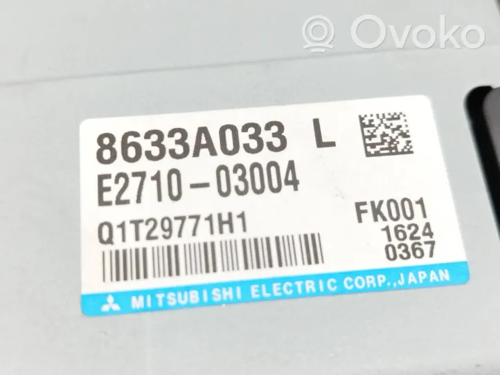 Mitsubishi i-MiEV Unité de commande / calculateur direction assistée 8633A033