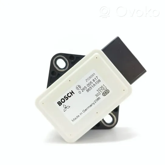 Mitsubishi i-MiEV ESP (elektroniskās stabilitātes programmas) sensors (paātrinājuma sensors) 0265005817