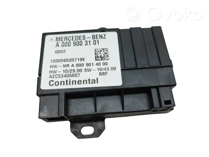 Mercedes-Benz SLK R172 Fuel injection pump control unit/module A0009003101