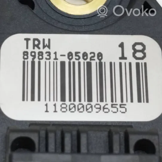 Toyota Verso Oro pagalvių smūgio daviklis 8983105020