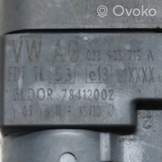 Volkswagen PASSAT B6 High voltage ignition coil 022905715A