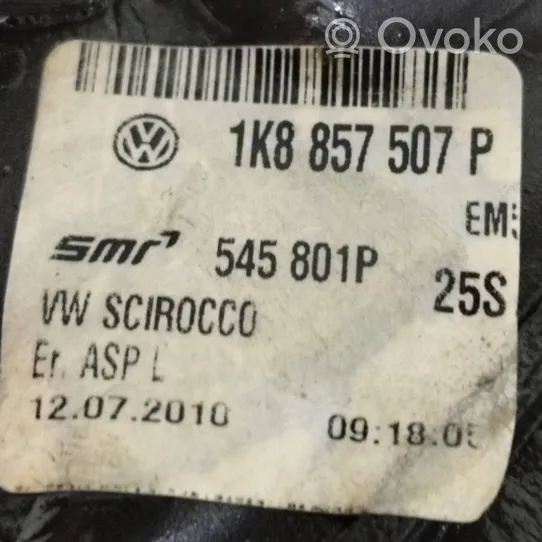 Volkswagen Scirocco Etuoven sähköinen sivupeili 1K8857507P