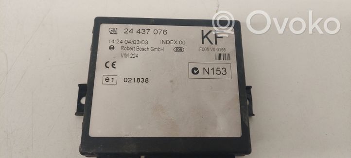 Opel Astra G Module confort 24437076