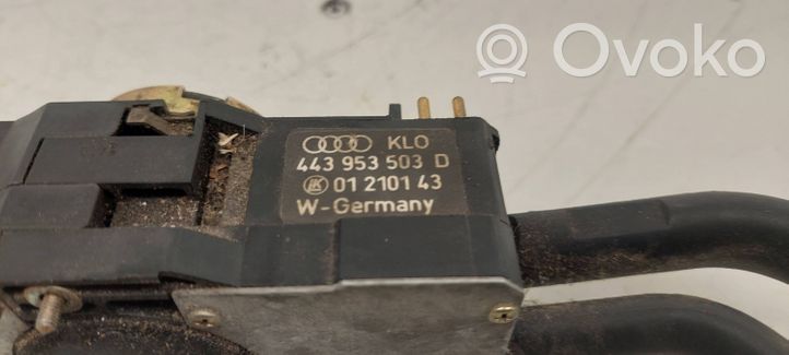 Audi 80 90 B3 Pyyhkimen/suuntavilkun vipukytkin 443953503D