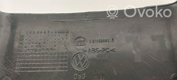 Volkswagen PASSAT B5.5 Rivestimento del piantone del volante 3B1858565A