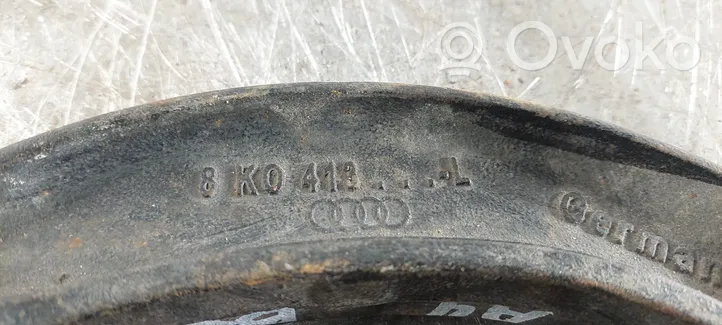 Audi A4 S4 B8 8K Mocowanie / Wspornik dolny amortyzatora osi przedniej 8K0413LL