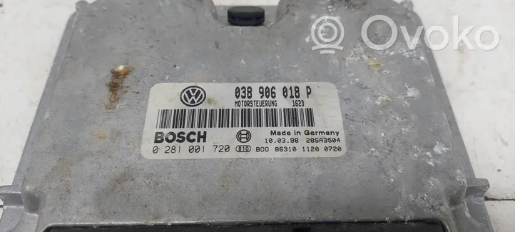 Volkswagen PASSAT B5 Calculateur moteur ECU 038906018P