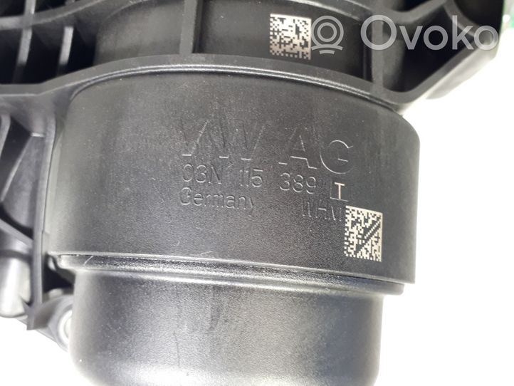 Volkswagen Tiguan Supporto di montaggio del filtro dell’olio 03N115389T