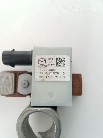 Mazda CX-5 II Câble négatif masse batterie PE05188A1
