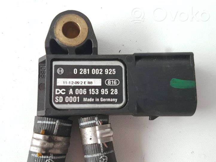 Mercedes-Benz C AMG W204 Sensore di pressione dei gas di scarico A0061539528