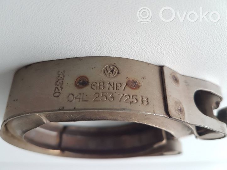 Volkswagen PASSAT B8 Muffler pipe connector clamp 04L253725B