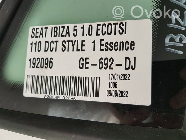 Seat Ibiza V (KJ) Szyba karoseryjna tylna 6F0845298AH